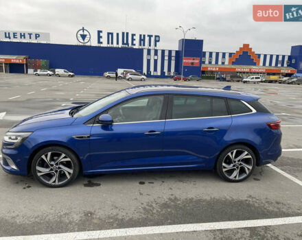 Синий Рено Меган, объемом двигателя 1.5 л и пробегом 198 тыс. км за 14999 $, фото 3 на Automoto.ua