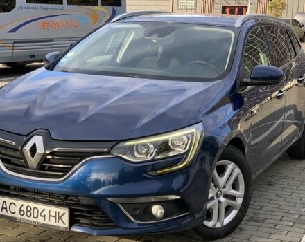 Рено Меган 2017 в Луцке на Automoto.ua Синий Рено Меган, объемом двигателя 1.5 л и пробегом 217 тыс. км за 13200 $, фото 1 на Automoto.ua