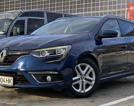 Рено Меган 2017 в Луцке на Automoto.ua Синий Рено Меган, объемом двигателя 1.46 л и пробегом 217 тыс. км за 13200 $, фото 1 на Automoto.ua