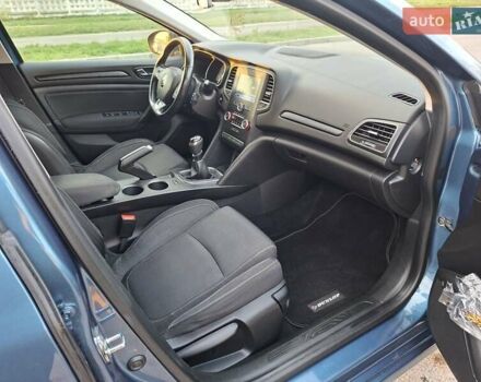 Синий Рено Меган, объемом двигателя 1.46 л и пробегом 232 тыс. км за 11490 $, фото 13 на Automoto.ua