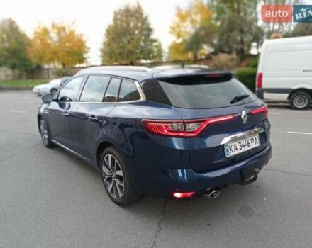 Рено Меган 2017 у Києві на Automoto.ua Синій Рено Меган, об'ємом двигуна 1.5 л та пробігом 239 тис. км за 11999 $, фото 5 на Automoto.ua
