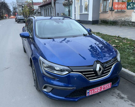 Синий Рено Меган, объемом двигателя 1.5 л и пробегом 198 тыс. км за 14999 $, фото 94 на Automoto.ua