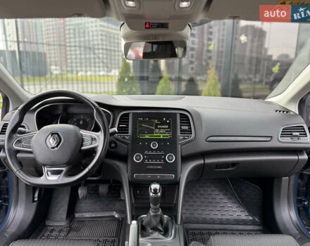 Синий Рено Меган, объемом двигателя 1.5 л и пробегом 134 тыс. км за 11500 $, фото 15 на Automoto.ua