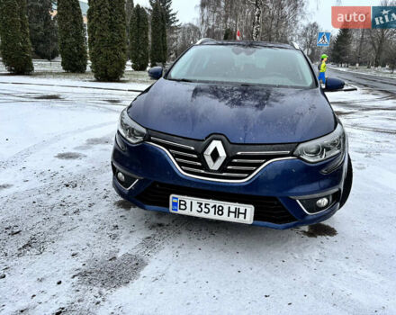Синий Рено Меган, объемом двигателя 1.46 л и пробегом 238 тыс. км за 12700 $, фото 3 на Automoto.ua