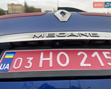 Синий Рено Меган, объемом двигателя 1.5 л и пробегом 198 тыс. км за 14999 $, фото 62 на Automoto.ua