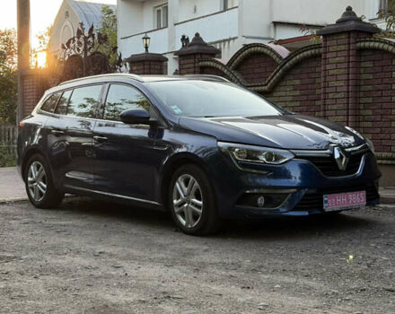 Синий Рено Меган, объемом двигателя 1.5 л и пробегом 179 тыс. км за 12490 $, фото 2 на Automoto.ua