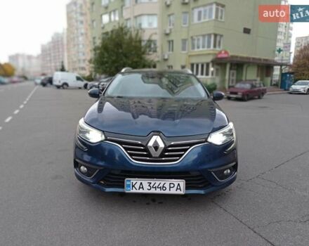 Рено Меган 2017 у Києві на Automoto.ua Синій Рено Меган, об'ємом двигуна 1.5 л та пробігом 239 тис. км за 11999 $, фото 10 на Automoto.ua
