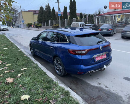 Синий Рено Меган, объемом двигателя 1.5 л и пробегом 198 тыс. км за 14999 $, фото 96 на Automoto.ua