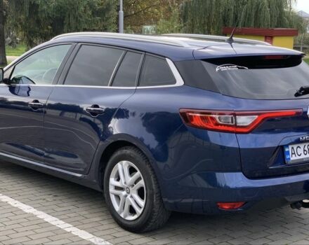 Рено Меган 2017 в Луцке на Automoto.ua Синий Рено Меган, объемом двигателя 1.5 л и пробегом 217 тыс. км за 13200 $, фото 7 на Automoto.ua