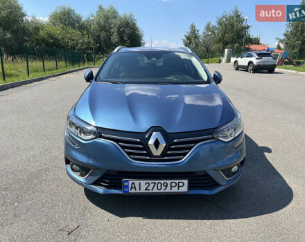 Синий Рено Меган, объемом двигателя 1.46 л и пробегом 197 тыс. км за 13700 $, фото 1 на Automoto.ua