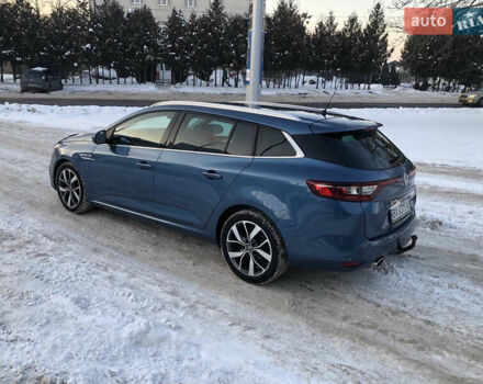 Синий Рено Меган, объемом двигателя 1.46 л и пробегом 272 тыс. км за 12600 $, фото 4 на Automoto.ua