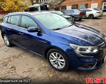 Синий Рено Меган, объемом двигателя 1.5 л и пробегом 216 тыс. км за 10200 $, фото 1 на Automoto.ua