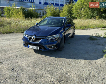 Синий Рено Меган, объемом двигателя 1.5 л и пробегом 230 тыс. км за 13800 $, фото 2 на Automoto.ua