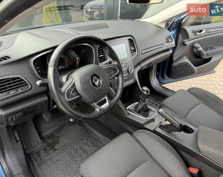 Синий Рено Меган, объемом двигателя 1.5 л и пробегом 134 тыс. км за 11500 $, фото 7 на Automoto.ua