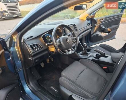 Синий Рено Меган, объемом двигателя 1.46 л и пробегом 232 тыс. км за 11490 $, фото 17 на Automoto.ua