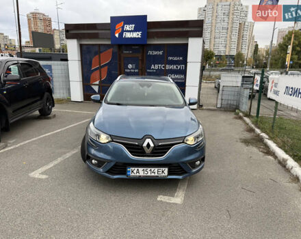 Синий Рено Меган, объемом двигателя 1.46 л и пробегом 349 тыс. км за 11300 $, фото 3 на Automoto.ua