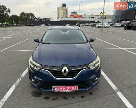 Синий Рено Меган, объемом двигателя 1.5 л и пробегом 195 тыс. км за 12800 $, фото 2 на Automoto.ua