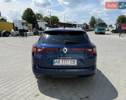 Синий Рено Меган, объемом двигателя 1.5 л и пробегом 209 тыс. км за 13500 $, фото 5 на Automoto.ua