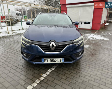 Синий Рено Меган, объемом двигателя 1.5 л и пробегом 226 тыс. км за 13200 $, фото 2 на Automoto.ua
