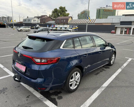 Синий Рено Меган, объемом двигателя 1.5 л и пробегом 195 тыс. км за 12800 $, фото 7 на Automoto.ua