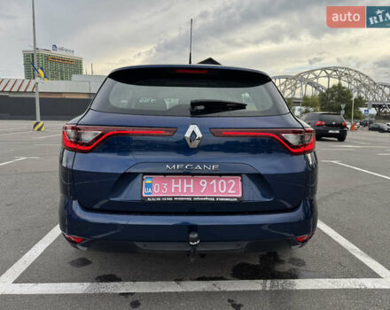 Синий Рено Меган, объемом двигателя 1.5 л и пробегом 195 тыс. км за 12800 $, фото 9 на Automoto.ua