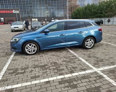 Синий Рено Меган, объемом двигателя 1.5 л и пробегом 237 тыс. км за 12500 $, фото 2 на Automoto.ua