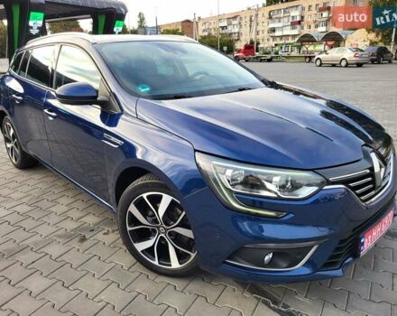 Синий Рено Меган, объемом двигателя 1.5 л и пробегом 166 тыс. км за 15900 $, фото 3 на Automoto.ua