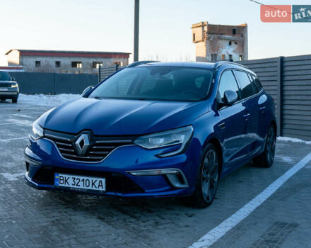 Синий Рено Меган, объемом двигателя 1.6 л и пробегом 254 тыс. км за 13299 $, фото 2 на Automoto.ua