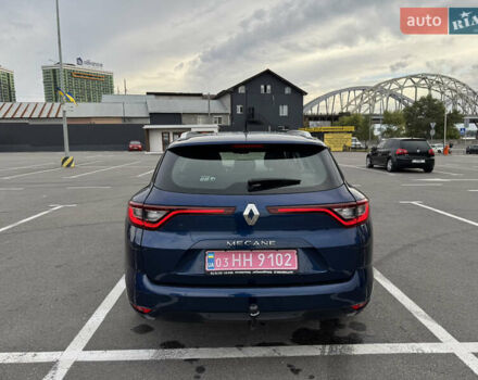 Синий Рено Меган, объемом двигателя 1.5 л и пробегом 195 тыс. км за 12800 $, фото 8 на Automoto.ua
