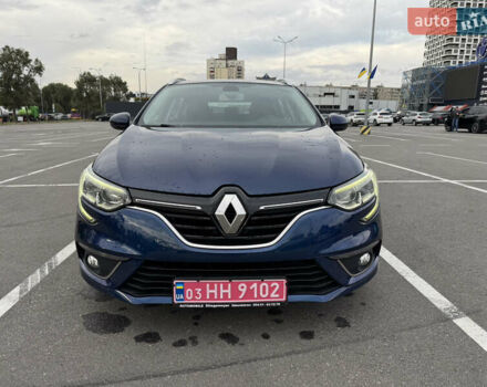 Синий Рено Меган, объемом двигателя 1.5 л и пробегом 195 тыс. км за 12800 $, фото 1 на Automoto.ua