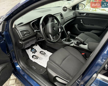 Синий Рено Меган, объемом двигателя 1.5 л и пробегом 226 тыс. км за 13200 $, фото 18 на Automoto.ua