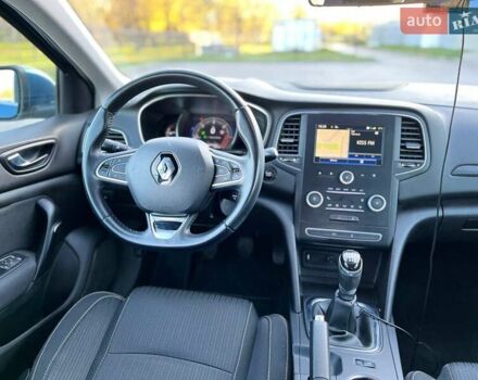 Синий Рено Меган, объемом двигателя 1.5 л и пробегом 158 тыс. км за 13999 $, фото 10 на Automoto.ua