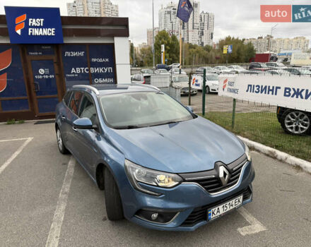 Синий Рено Меган, объемом двигателя 1.46 л и пробегом 349 тыс. км за 11300 $, фото 2 на Automoto.ua