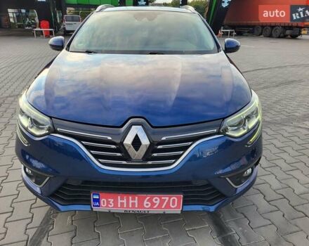 Синий Рено Меган, объемом двигателя 1.5 л и пробегом 166 тыс. км за 15900 $, фото 2 на Automoto.ua