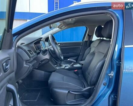 Синий Рено Меган, объемом двигателя 1.5 л и пробегом 158 тыс. км за 13999 $, фото 8 на Automoto.ua