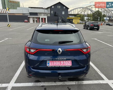 Синий Рено Меган, объемом двигателя 1.5 л и пробегом 195 тыс. км за 12800 $, фото 10 на Automoto.ua