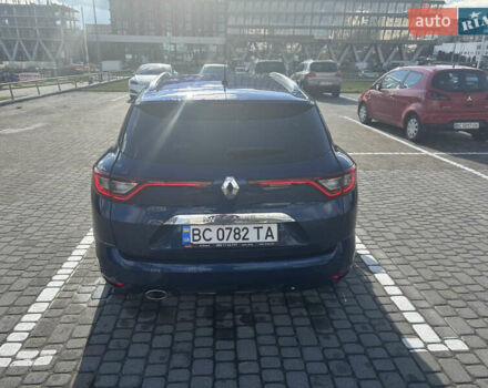 Синий Рено Меган, объемом двигателя 1.6 л и пробегом 170 тыс. км за 14500 $, фото 3 на Automoto.ua