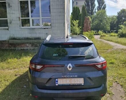 Синий Рено Меган, объемом двигателя 1.5 л и пробегом 212 тыс. км за 12200 $, фото 12 на Automoto.ua