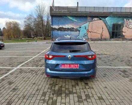 Синий Рено Меган, объемом двигателя 1.5 л и пробегом 237 тыс. км за 12500 $, фото 7 на Automoto.ua