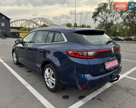 Синий Рено Меган, объемом двигателя 1.5 л и пробегом 195 тыс. км за 12800 $, фото 11 на Automoto.ua