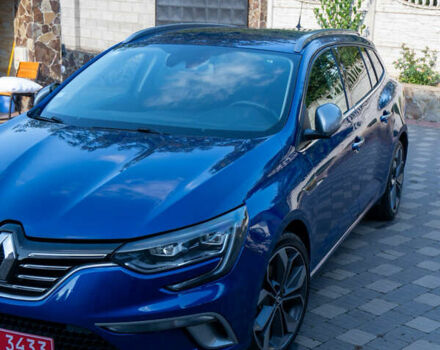 Синий Рено Меган, объемом двигателя 1.6 л и пробегом 282 тыс. км за 13999 $, фото 3 на Automoto.ua