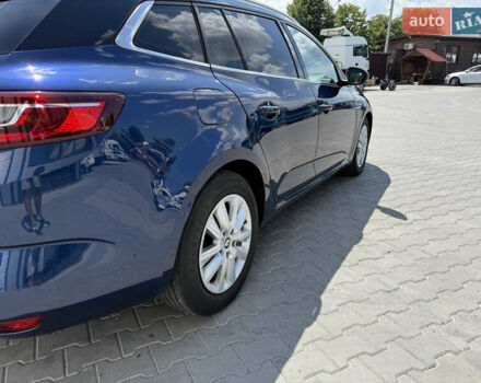 Синий Рено Меган, объемом двигателя 1.5 л и пробегом 209 тыс. км за 13500 $, фото 7 на Automoto.ua