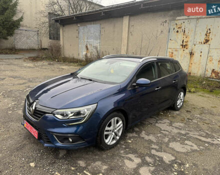 Синий Рено Меган, объемом двигателя 1.5 л и пробегом 201 тыс. км за 13200 $, фото 2 на Automoto.ua