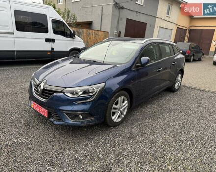 Синий Рено Меган, объемом двигателя 1.5 л и пробегом 201 тыс. км за 13300 $, фото 1 на Automoto.ua