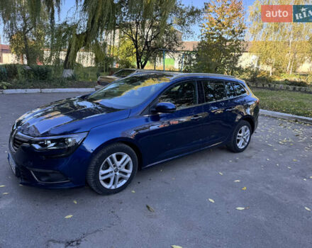 Синий Рено Меган, объемом двигателя 1.5 л и пробегом 201 тыс. км за 13300 $, фото 2 на Automoto.ua