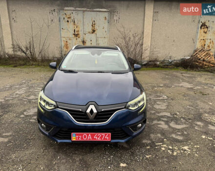 Синий Рено Меган, объемом двигателя 1.5 л и пробегом 201 тыс. км за 12999 $, фото 3 на Automoto.ua