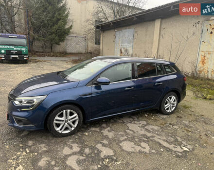 Синий Рено Меган, объемом двигателя 1.5 л и пробегом 201 тыс. км за 13200 $, фото 1 на Automoto.ua