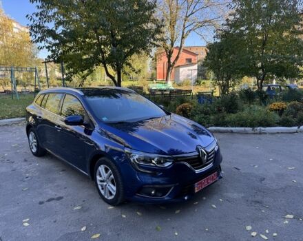 Синий Рено Меган, объемом двигателя 1.5 л и пробегом 201 тыс. км за 13300 $, фото 1 на Automoto.ua