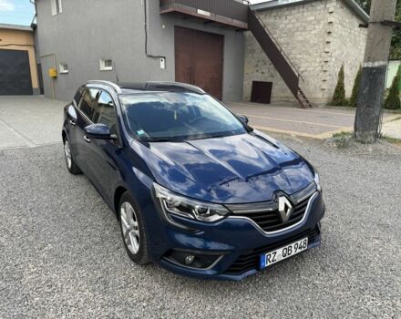Синий Рено Меган, объемом двигателя 1.5 л и пробегом 201 тыс. км за 13200 $, фото 2 на Automoto.ua