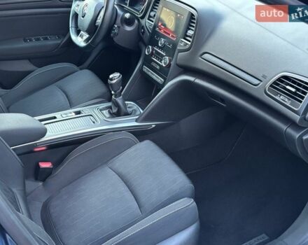 Синий Рено Меган, объемом двигателя 1.5 л и пробегом 158 тыс. км за 13700 $, фото 18 на Automoto.ua